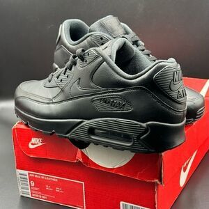 Air Max 90 Leather 'Black'